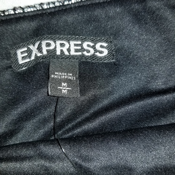 Sparkling Silver Express Mini Skirt NWT - Picture 3 of 6